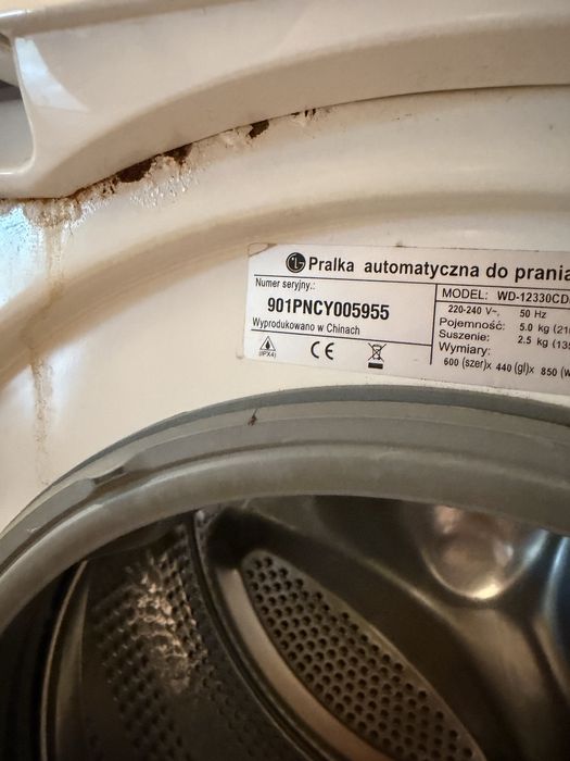 Pralko suszarka LG WD-12330