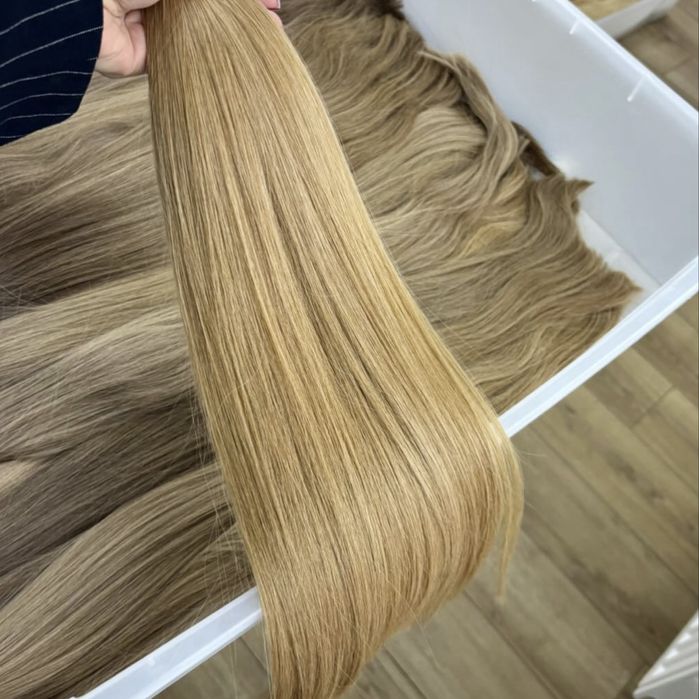 110 грам Волосся натуральне, для нарощення, для загущення