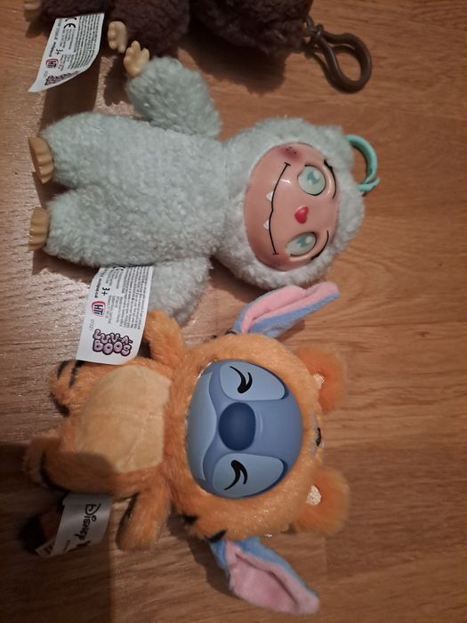 3 maskotki breloczki