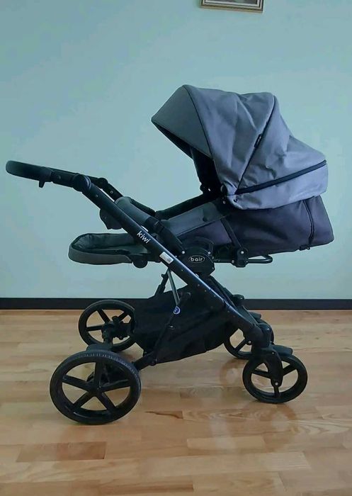 Коляска 2 в 1 Bair kiwi (сірий)