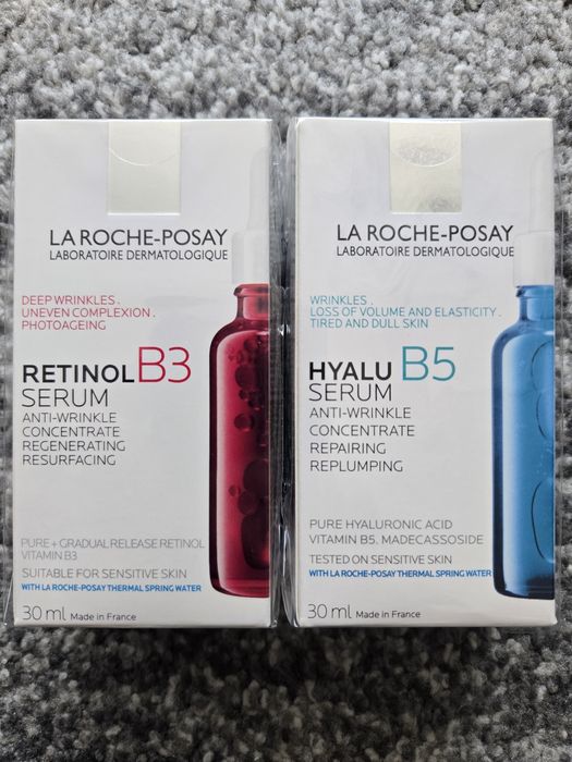 Hyalu B5+Retinol B3 Serum Do Twarzy Przeciwzmarszczkowe 2x30ml La Roche-Posay