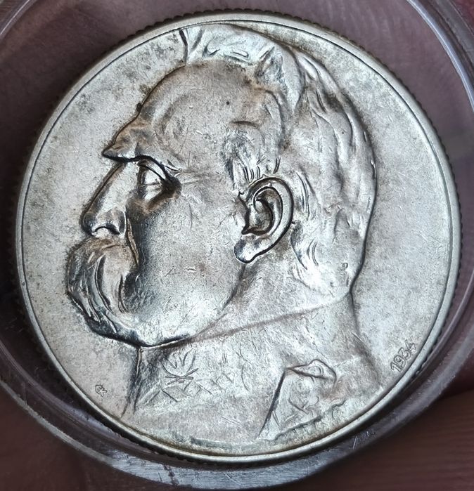 2 RP - Srebrna moneta 5 zł Piłsudski 1934 rok