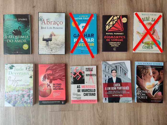 Livros usados em óptimo estado