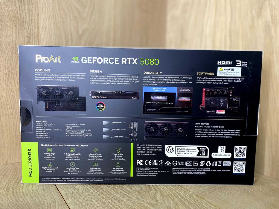 ASUS Pro ART RTX 5080 O16G