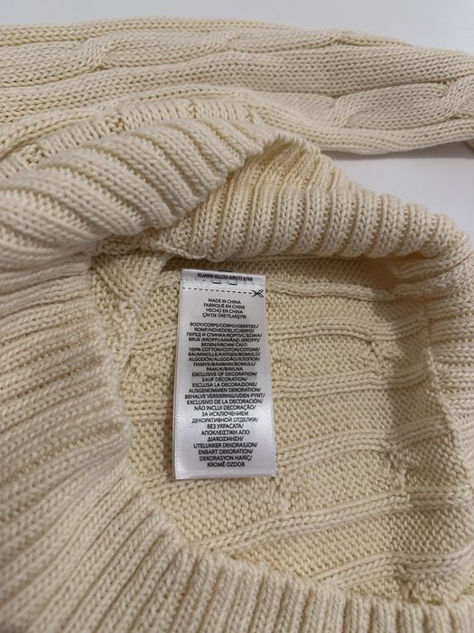 Polo Ralph Lauren - Camisola de malha bege (Pima Cotton)