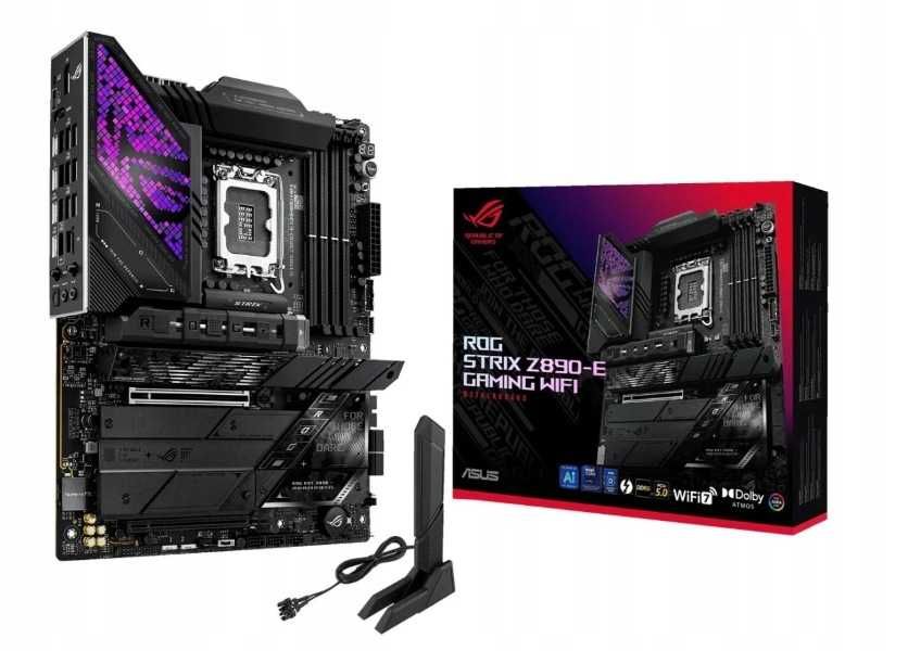 ASUS płyta główna ROG STRIX Z890-E GAMING WIFI box gwarancja nr. 560634