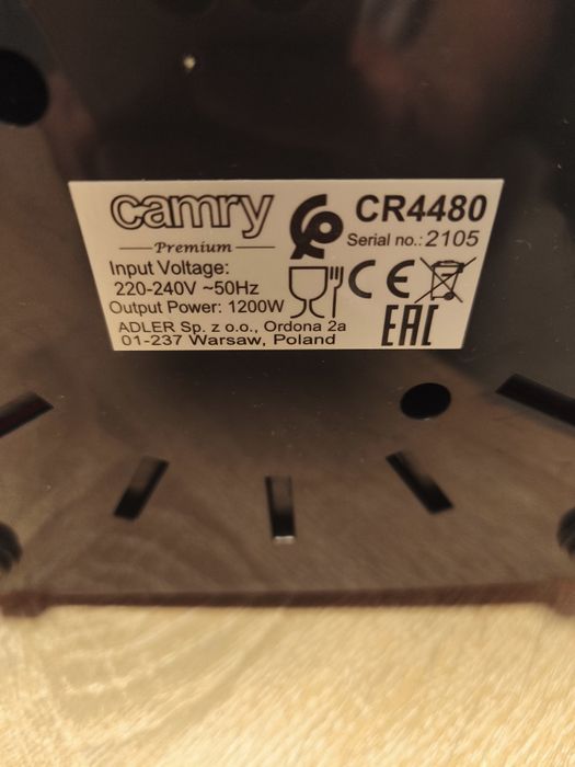 Maszyna do Popcornu Camry CR4480