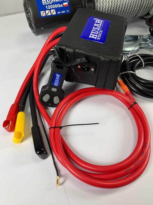 Лебідки для важких автоевакуаторів, вантажівок і будтехніки 12-24V