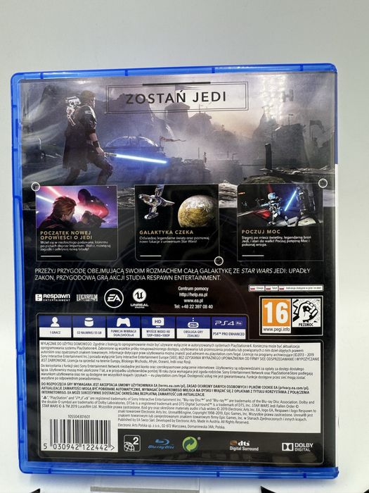 PL Star Wars Jedi Upadly Zakon Ps4 Ps5 Gwarancja