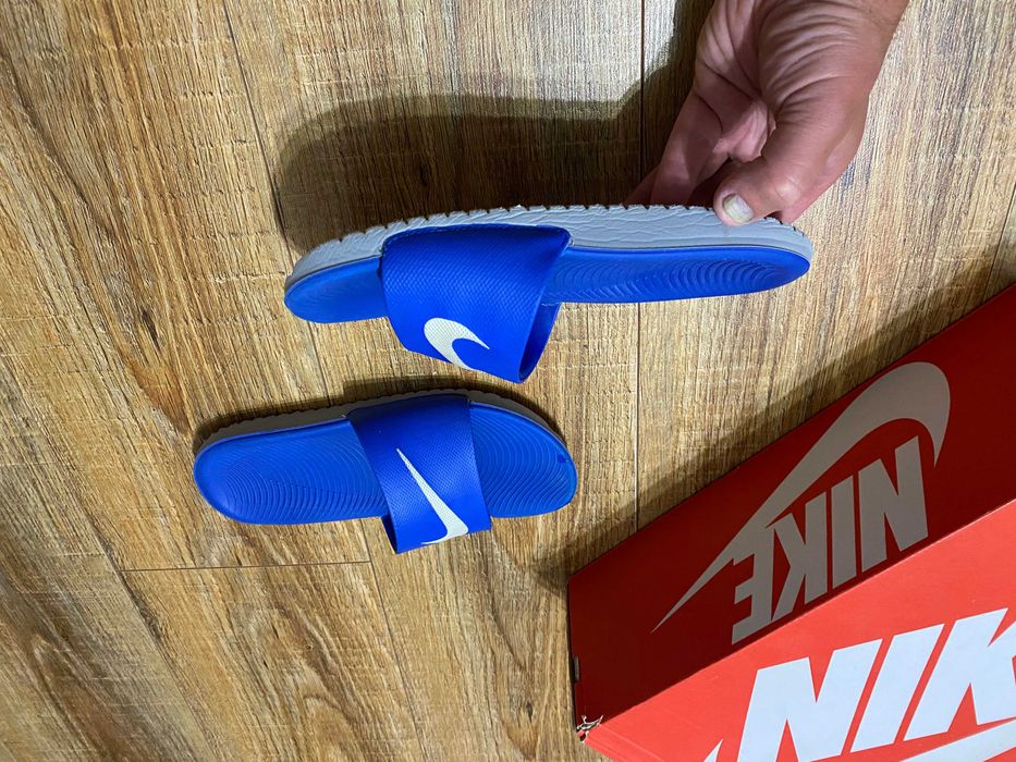 Шлепки дитячі шлепанці детские на мальчика Nike оригинал р.36