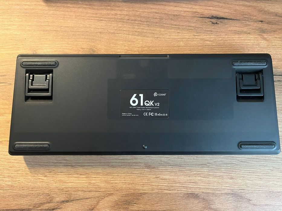 Клавіатура механічна безпровідна Cidoo qk61 v2 ігрова hot swap