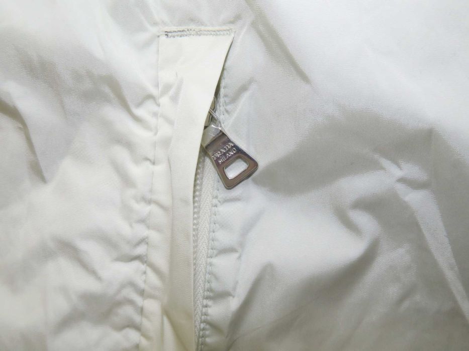 Prada dwustronna kurtka wiatrówka damska L