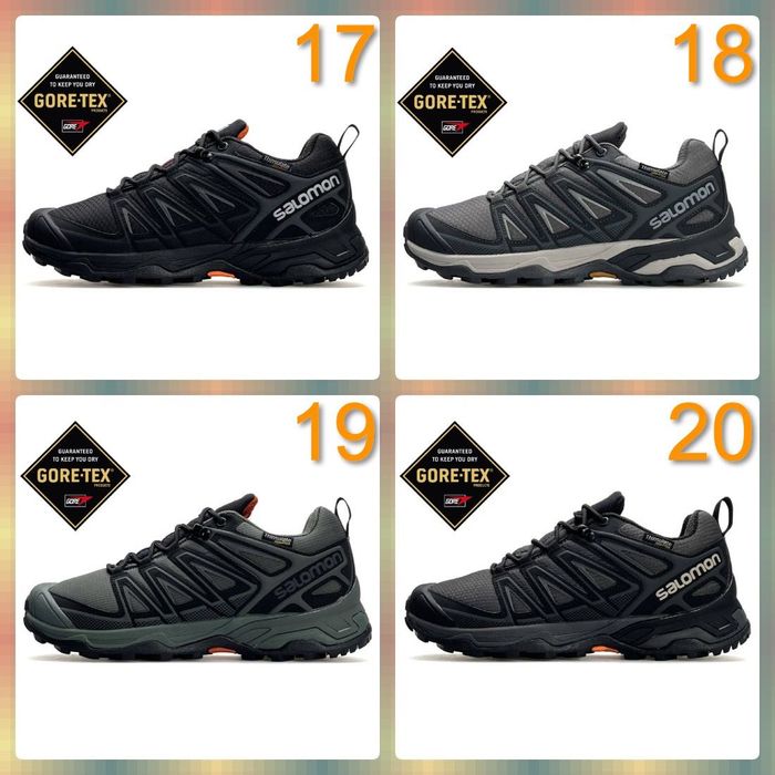 ВСІ ІСНУЮЧІ МОДЕЛЬКИ Salomon Gore-Tex кросівки соломон водонепроникні