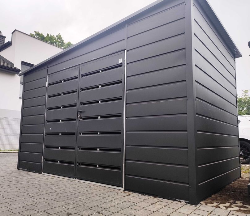 Wiatka Panelowa na Kosze Śmietnikowe