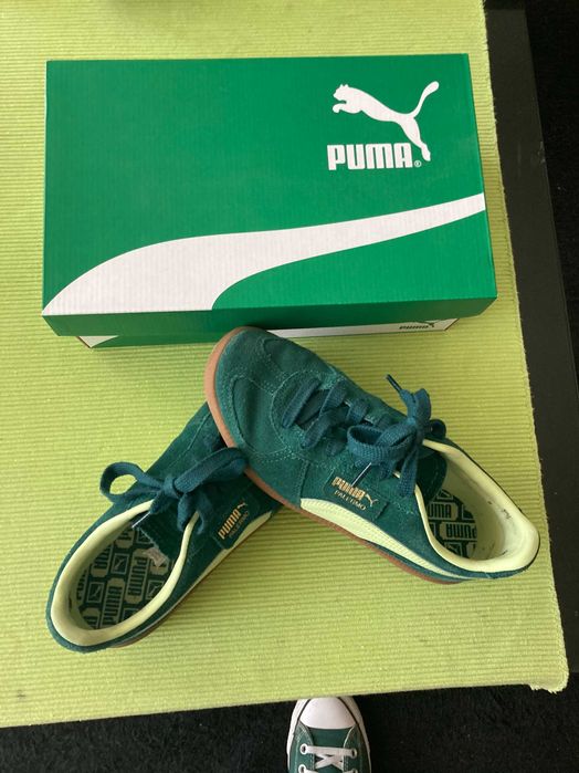 Puma Palermo Jr (Dark Myrtle/Cool Cucumber)