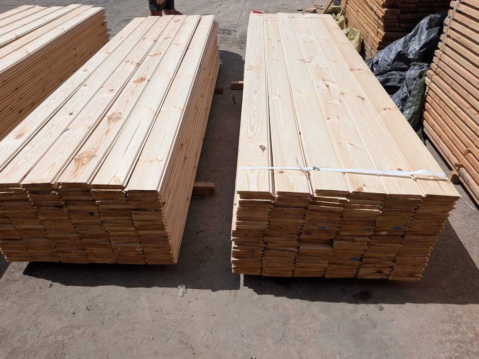 Podbitka sosnowa obustronna 19x140 mm deska elewacyjna