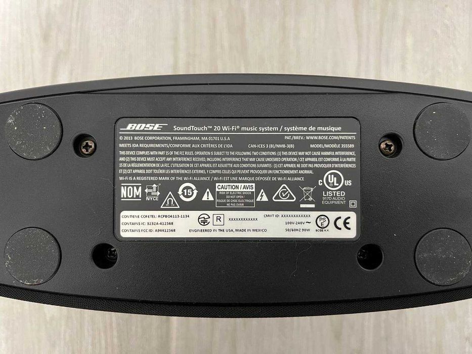 Bose SoundTouch 20 WiFi акустика с пультом и мобильным приложением