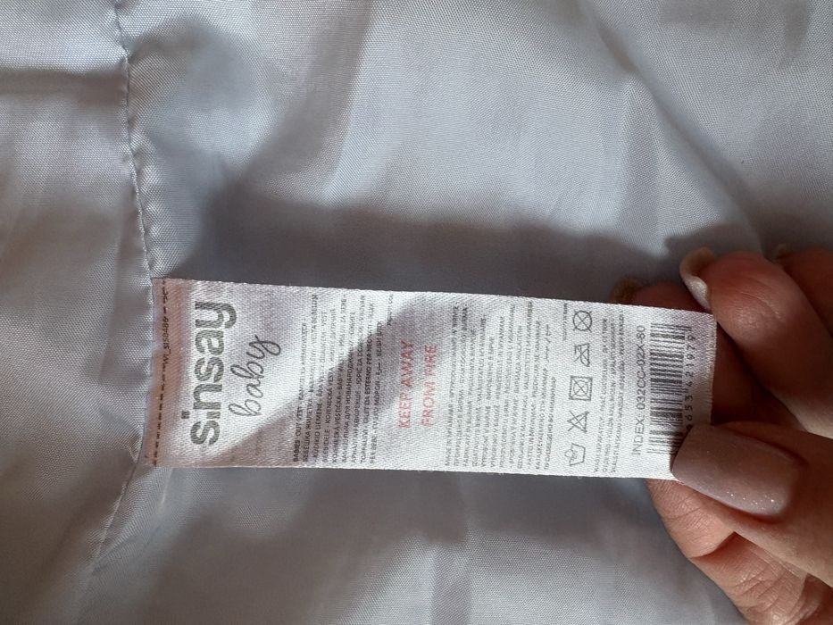 Жилетка утепленная с капюшоном, рост 80 см