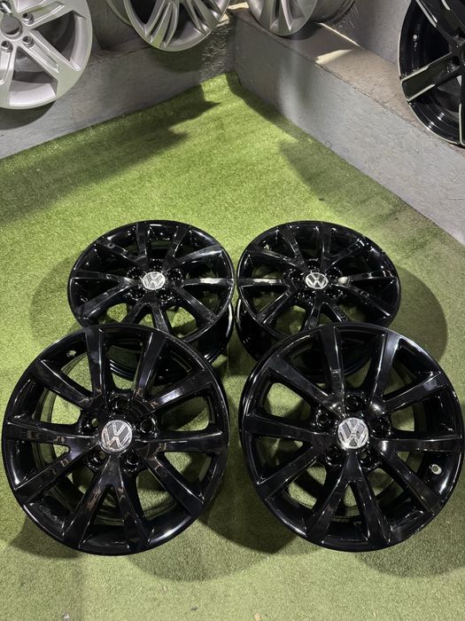 Диски титани 5:112R16 Volkswagen Skoda Audi оригінал комплект б/у склад