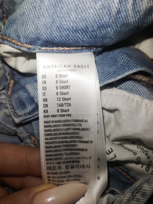 Jeansy american eagle