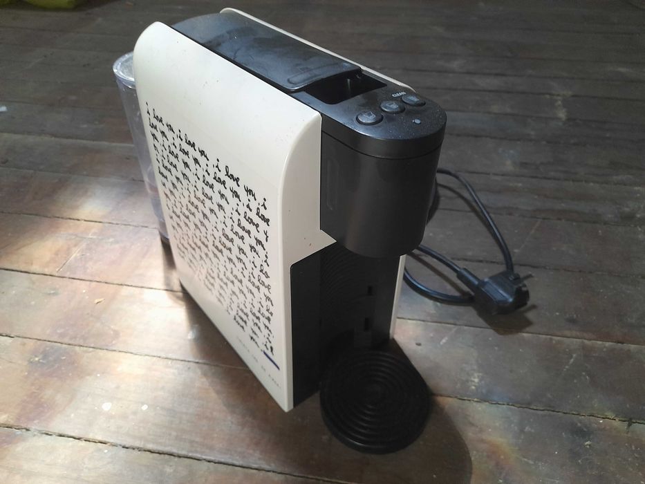 Máquina de café usada