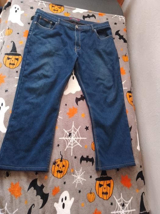 Męskie spodnie ocieplane