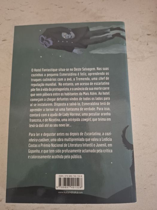 Livro Esmeraldina a pequena Fantasma