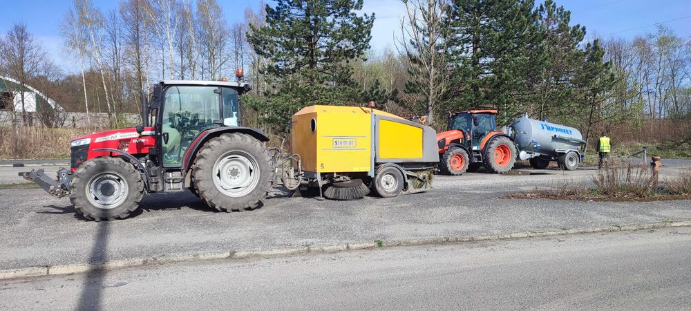 Wynajem beczka beczkowozem wóz asenizacyjny myjka drogowa polewanie