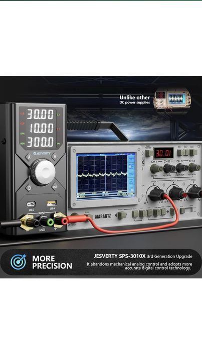 Fonte de alimentação 30V 10A