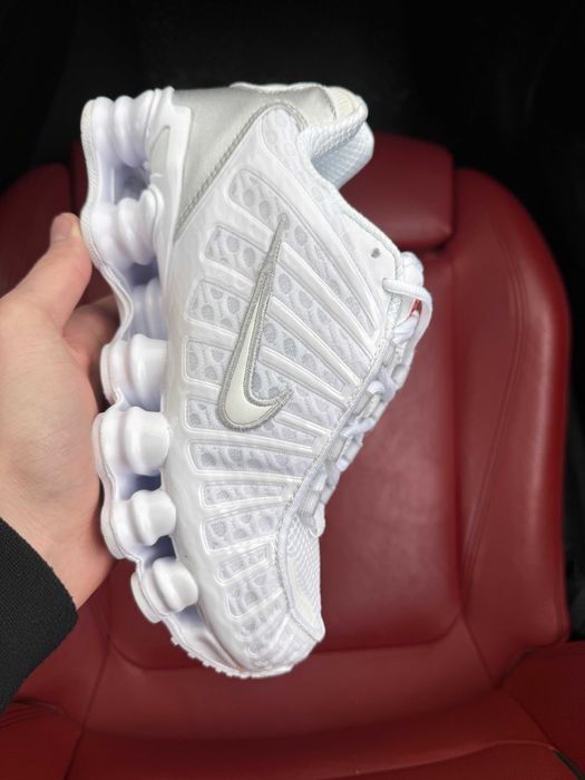 (ОПЛАТА ПІСЛЯ ОГЛЯДУ)Nike Shox TL White Найк Шокс ТЛ Білі
