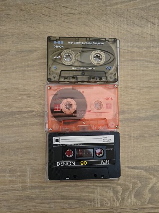 Аудиокассеты/кассеты DENON DX1,K-R II