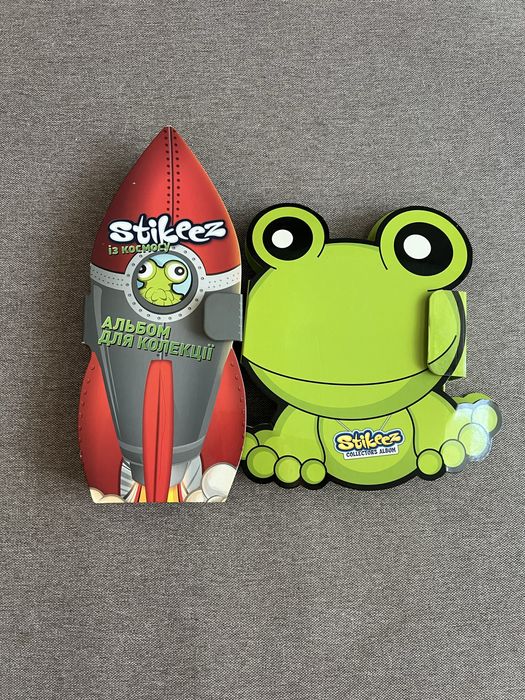 Продам альбом с фигурками stikeez
