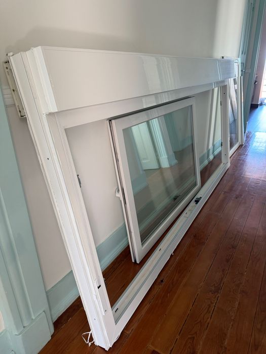 Janela PVC Premiumline c/ vidro duplo Guardian Sun (2640 x 1045)