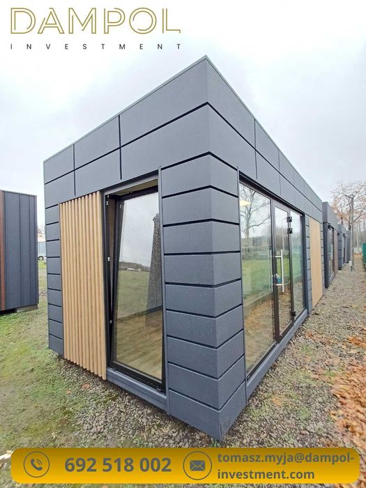Pawilon/Kontener 7×3 m – nowoczesny, produkcja Polska, różne modele