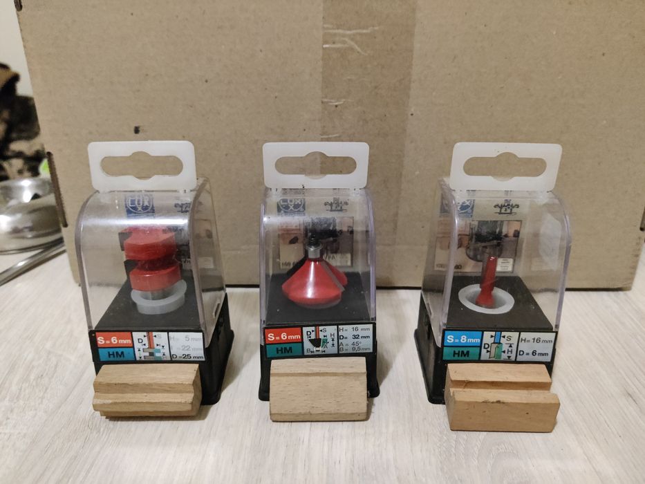 Фреза для зняття фаски з підшипником HM