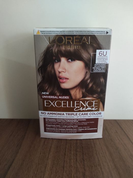 Farba do włosów Loreal Excellence 6U