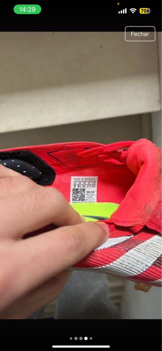 Chuteiras adidas predator