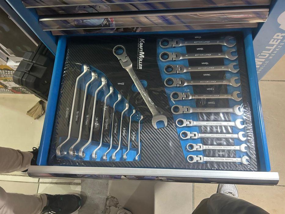 Carrinho de ferramentas 7 gavetas
