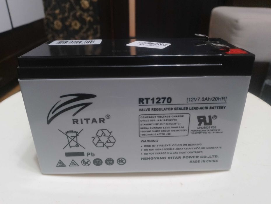 Батарея RITAR RT1270 ( 12v 7.0 Ah/20HR )
