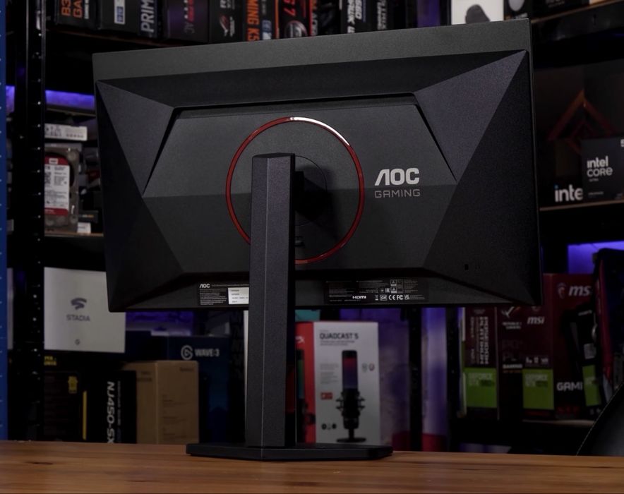 Monitor AOC novo 2 semanas de uso! Não e falso anuncio comprovo por video chamada ou com mais fotos !!