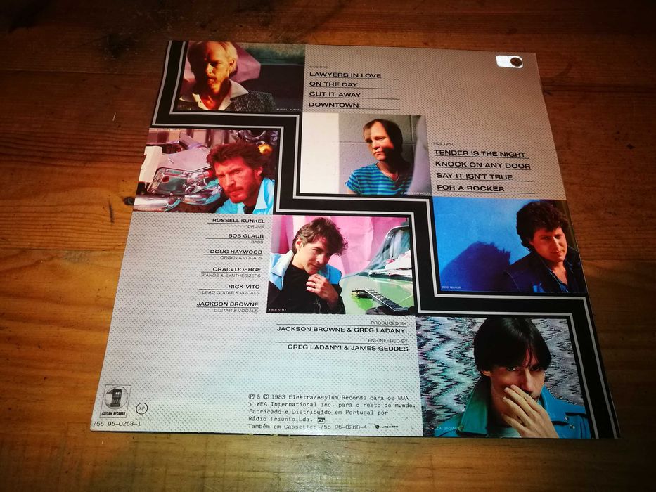 JACKSON   BROWN - Lawers In Love  LP