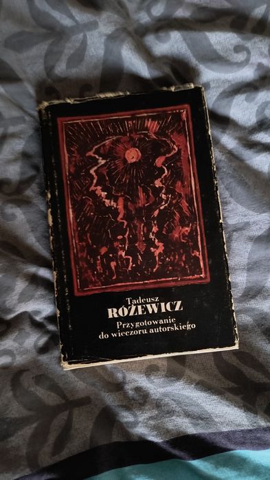 Przygotowanie do wieczoru autorskiego Tadeusz Różewicz