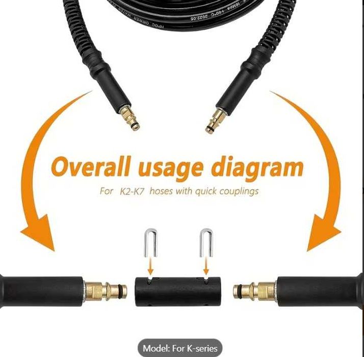 União/ junção mangueira para lavadora de alta pressão Karcher