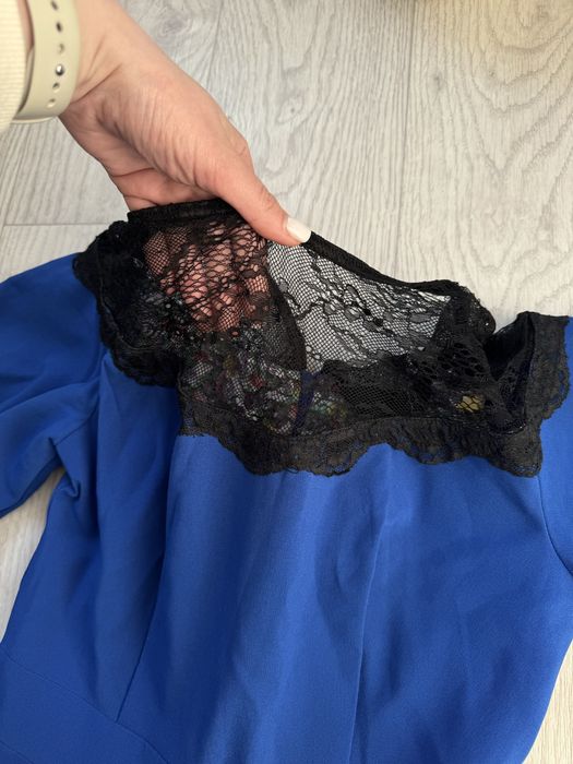 Святкова сукня синього кольору