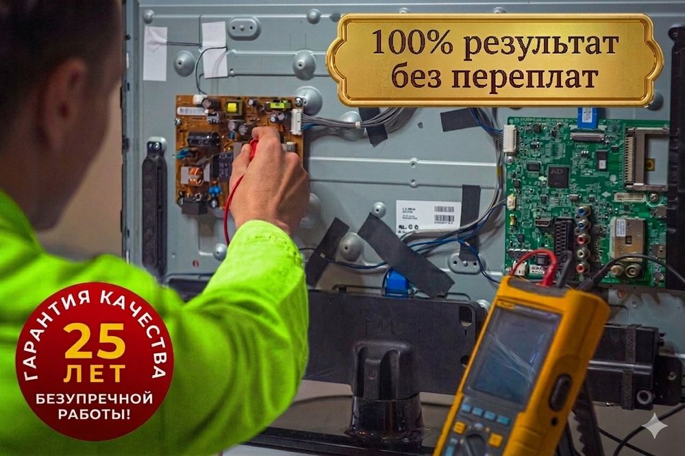 Ремонт телевизоров на дому.Гарантия. 100% результат. Салтовка-Немышля - Н.Дома- ХТЗ- Рогань-'Горизонт-быстрее!