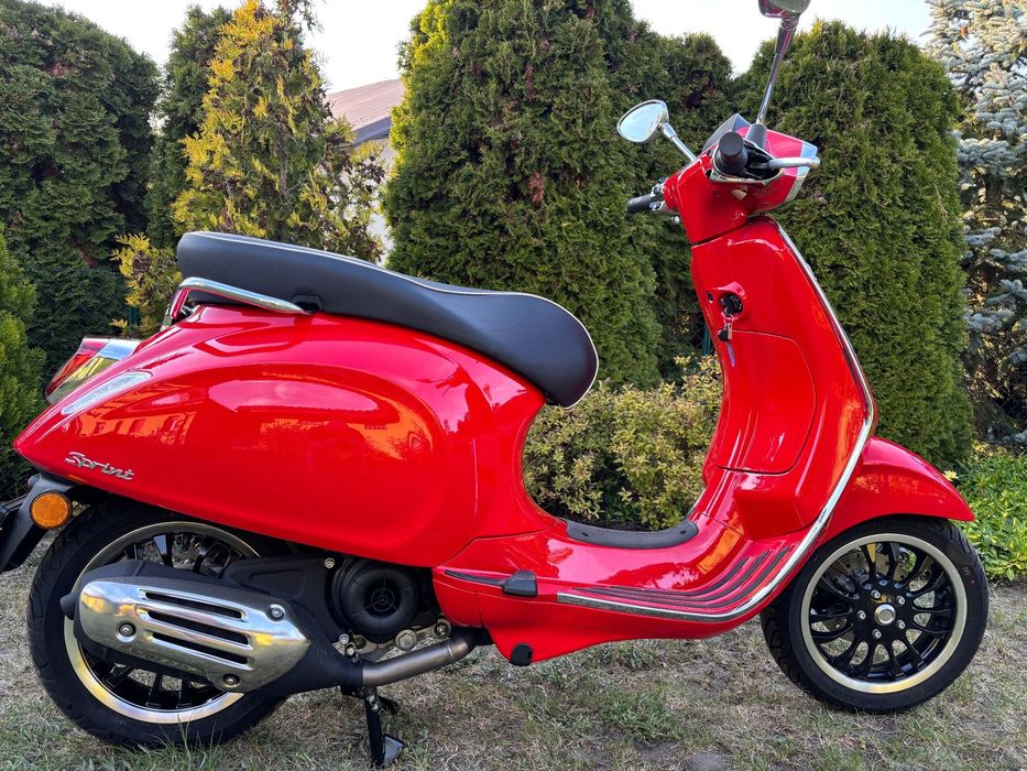 Vespa Sprint Skuter Vespa Piaggio Sprint 50 nówka przebieg 0 km