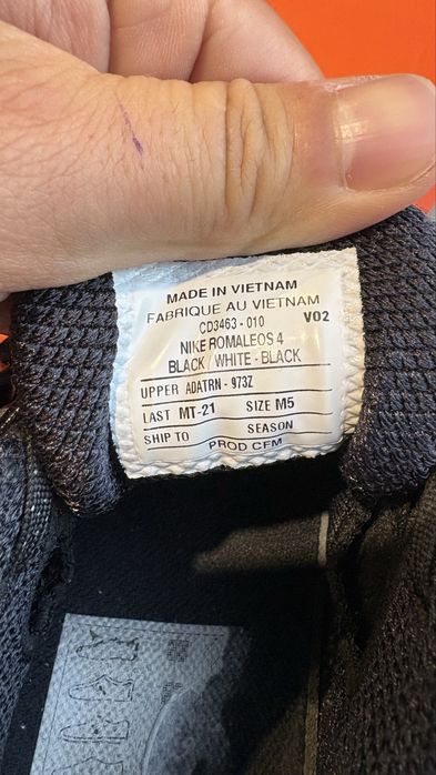 NIKE romaleos 4 - Novos