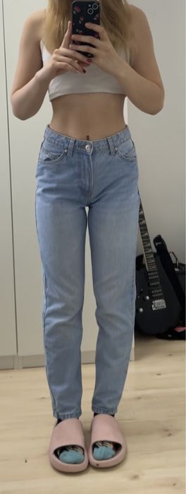Spodnie Mom Jeans Denim