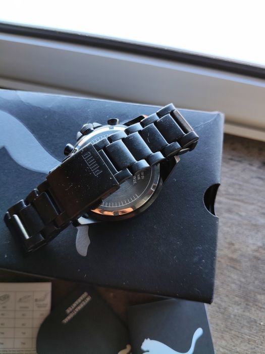 Relógio puma bracelete metal