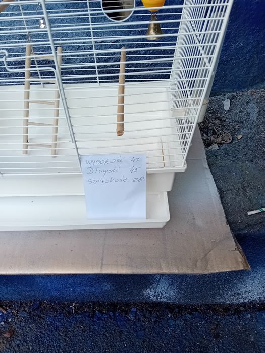 Sprzedam klatkę dla papugi lub innych ptaków używaną